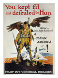 World War I: Vd Poster.