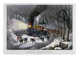 Railroad Snow Scene, 1872