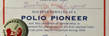 Buy Polio Certificate, 1954 at AllPosters.com