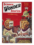 Science Fiction Cover, 1929 Giclee Print