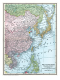 Map: East Asia, 1907