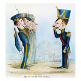 Cartoon: Mexican War, 1846