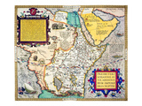Buy African Map, 1595 at AllPosters.com