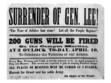 Lee'S Surender, 1865