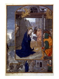 Nativity With Shepherds Giclee Print
