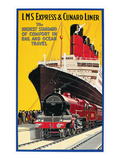 Buy Lms Express/Cunard Poster at AllPosters.com