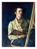 Buy Corot With Easel, 1825 at AllPosters.com
