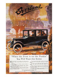 Automobile Ad, 1920