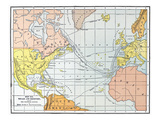 Map: Atlantic Voyages