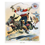Buy Free Silver Cartoon, 1896 at AllPosters.com