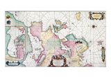 Buy Map: European Coasts, 1715 at AllPosters.com