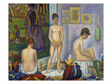 Buy Seurat: Models, C1866 at AllPosters.com
