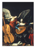 St. Cecilia And The Angel