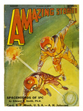 Sci-Fi Magazine Cover, 1931
