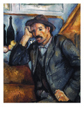 Cezanne: Pipe Smoker, 1900