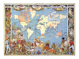 Map: British Empire, 1886