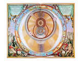 Buy Map Of The Universe, 1660 at AllPosters.com