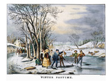 Buy Winter Pastime, 1856 at AllPosters.com