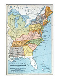 United States Map, C1791