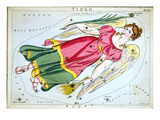 Buy Constellation: Virgo, 1825 at AllPosters.com