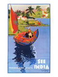 Indian Travel Poster, 1938