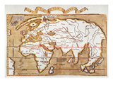 Buy Waldseemuller: World Map at AllPosters.com