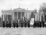 White House: Suffragettes Photographic Print