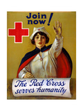Red Cross Poster, C1917 Giclee Print