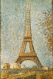 Seurat: Eiffel Tower, 1889
