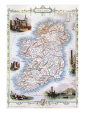 Map: Ireland, 1851