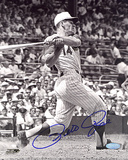 Pete Rose Batting at Crosley Field