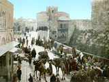 Buy Jerusalem: Bazaar, C1900 at AllPosters.com