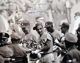 Sandy Koufax Celebrating w/ Teammates (Signed By Ken Regan) (OA Auth)