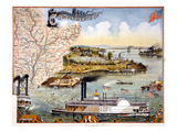 Buy Mississippi Steamboat at AllPosters.com