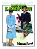 Buy National Lampoon, August 1979 - Vacation! Security finds Lingerie in her Suitcase at AllPosters.com