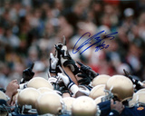 Chris Zorich Notre Dame Players Pointing 1