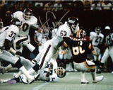 Harry Carson Tackling McDaniel of the Redskins