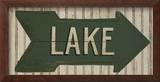 To The Lake Framed Art Print