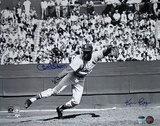 Bob Gibson Fielding Signed by Photographer Ken Regan