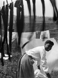 Woman Doing Laundry, C1902