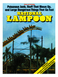 National Lampoon, March 1977 - Rollercoaster: Large Dangerous Things That Go Fast