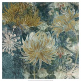 Buy Navy Chrysanthemums II at AllPosters.com