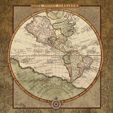 Damask World Map I