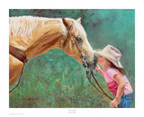 The First Kiss Art Print