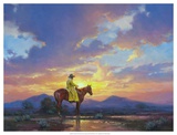 Sun Burn Art Print