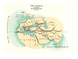 Buy World Map, C300 B.C at AllPosters.com