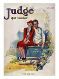 Golfing: Magazine Cover