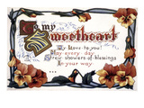 Buy Valentine'S Day Card, 1910 at AllPosters.com