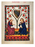 German Minnesinger 14Th C