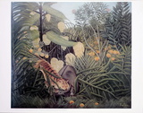 The Jungle, Tiger Attacking a Buffalo